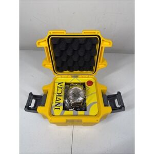 NEW INVICTA 22569 VINTAGE SKELETON AUTOMATIC ROSE GOLD WATCH ANALOG LEATHER 45MM